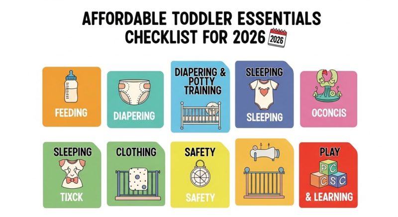 Affordable toddler essentials checklist for 2026