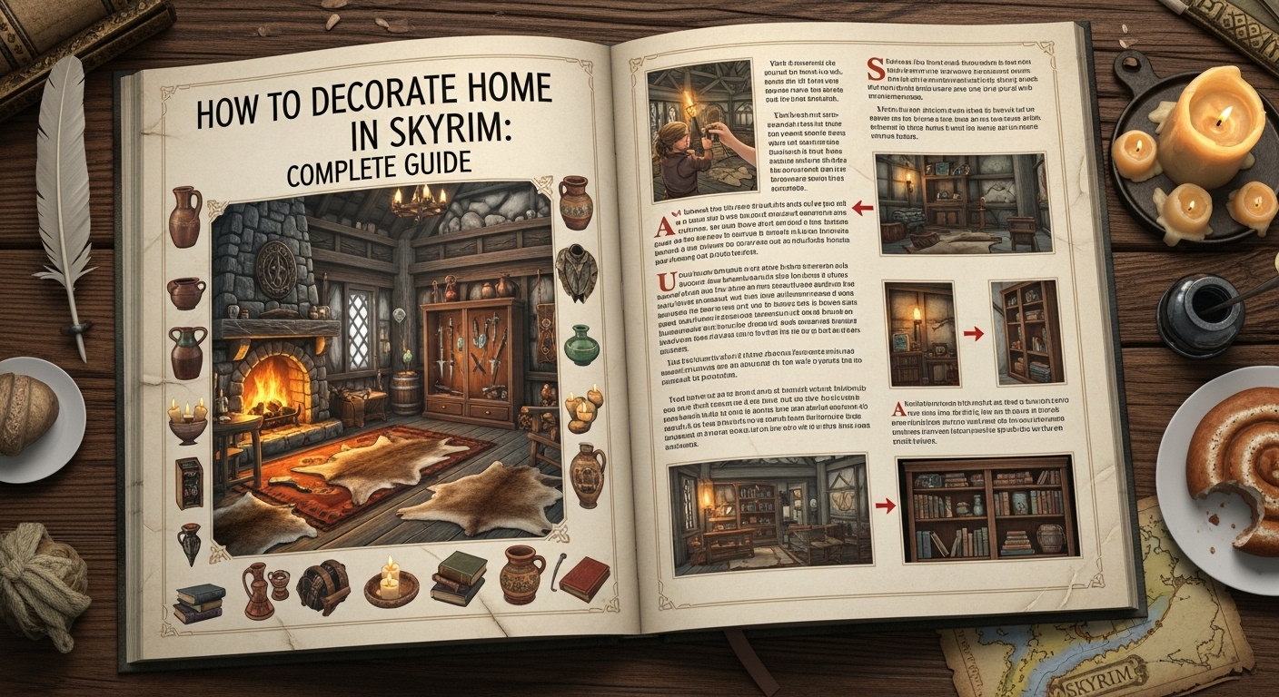 How to Decorate Home in Skyrim: Complete Guide - House Needy