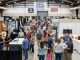Families and homeowners browsing kitchen and bathroom remodeling exhibitor booths inside the Jim Graham Building at the Southern Ideal Home Show Fall 2026 at the North Carolina State Fairgrounds in Raleigh