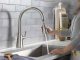 Pull-down kitchen faucet installed in a modern New York (NY) kitchen