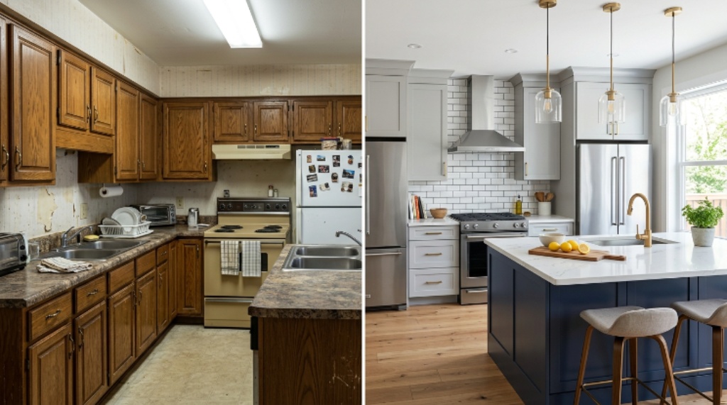 Expert kitchen renovation design with a functional modern layout