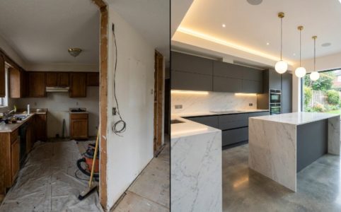 Seamless kitchen renovation from concept to completion